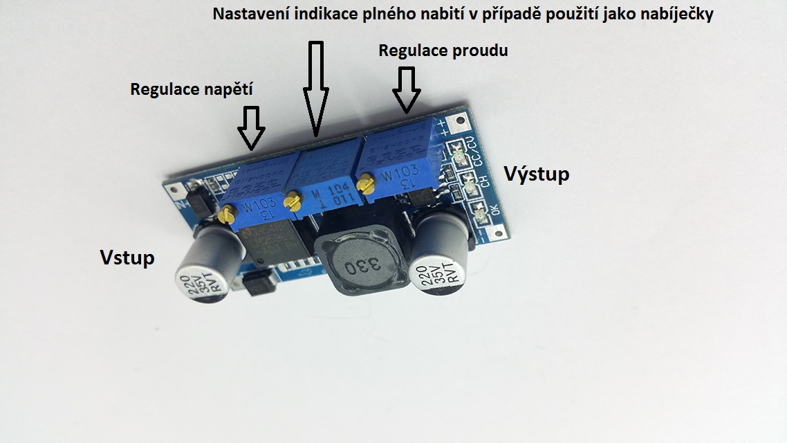 Nastavitelný napěťový a proudový MPPT zdroj
