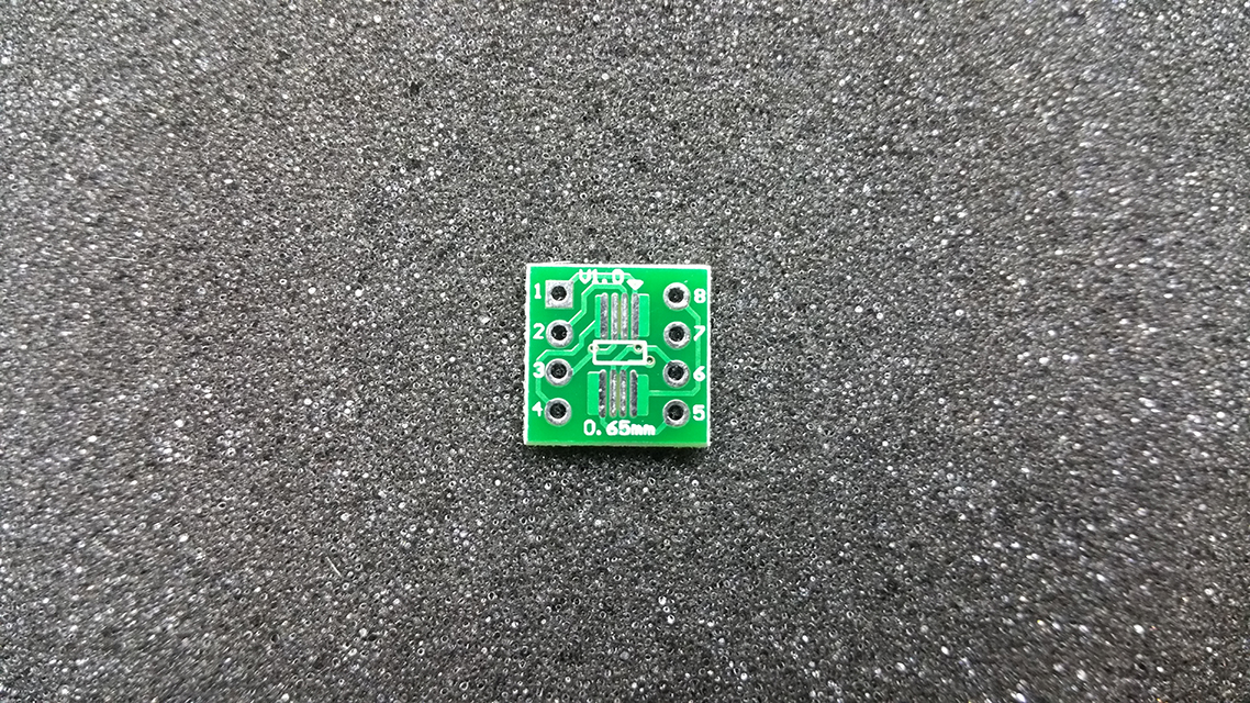 SMD DIP adaptér SO10 SOIC10 TSSOP10