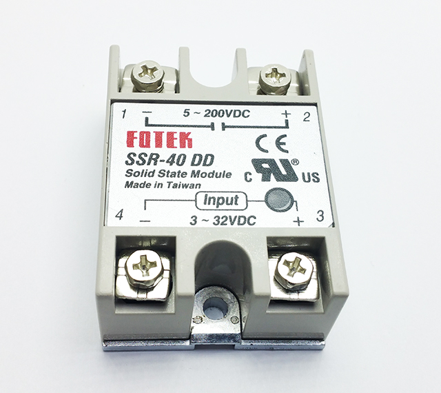 SSR Relé 40A 60V DC , ovládání DC