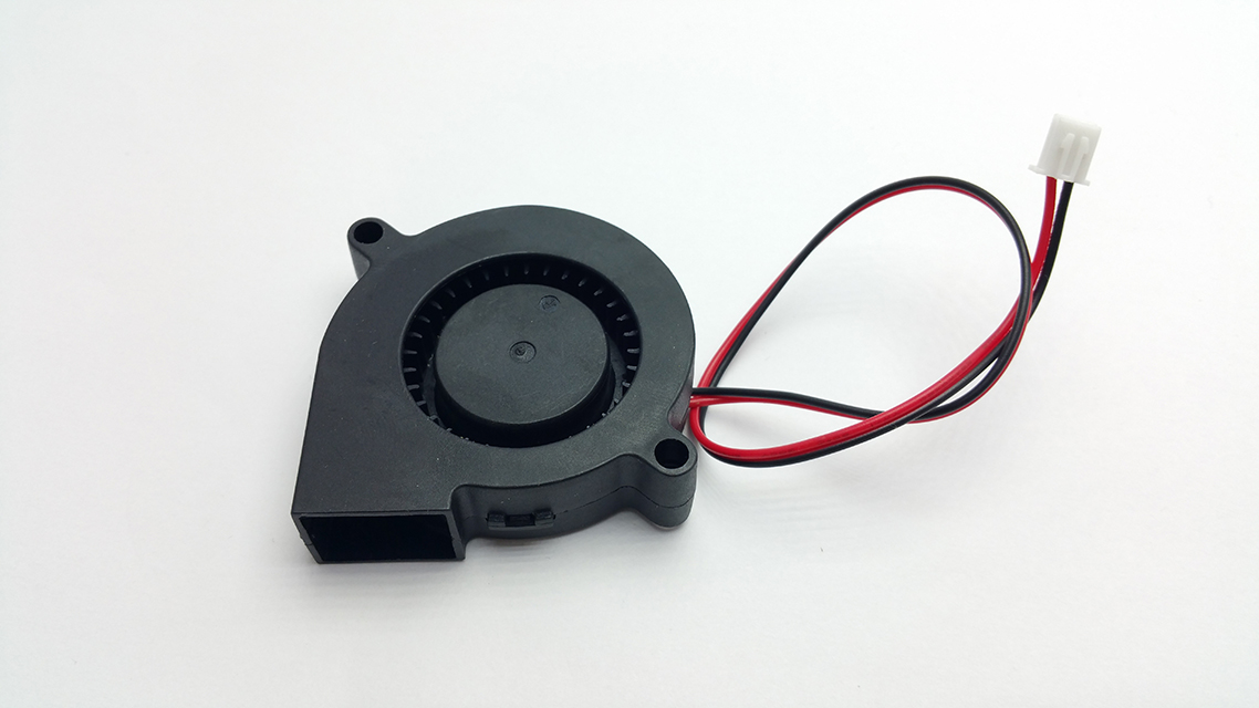 24V Ventilátor 50mm i pro 3D tiskárny radiální
