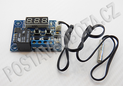 Digitální termostat -50 až 110 °C + čidlo 5V