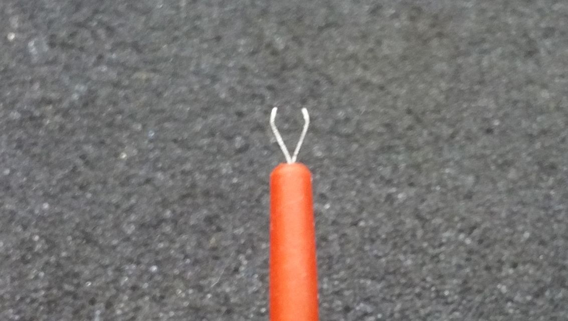 Kabely s mini měřicí svorkou 10ks 20cm