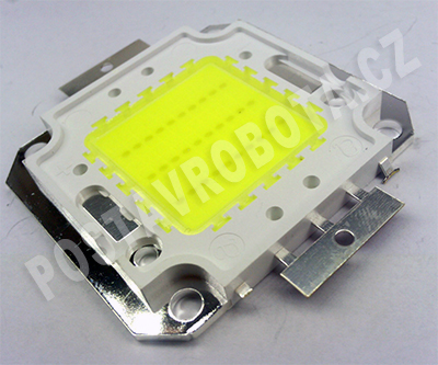 50W LED studená bílá