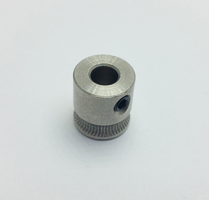 Kolečko se zuby pro podávání filamentu nerezové 12mm