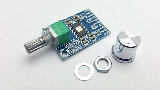 Digitální audio zesilovač 2x15W  TPA3116D2 + pot.