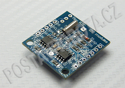RTC modul reálného času DS1307 + baterie