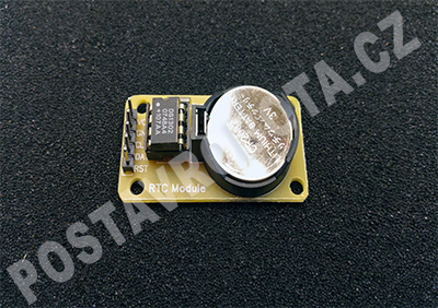 RTC modul reálného času DS1302 + baterie