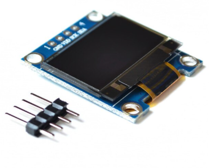 OLED displej SPI modrý grafický 128x64 0.96"