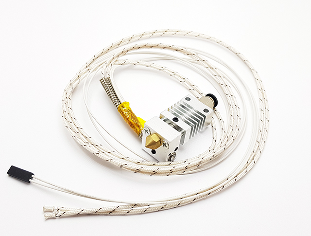 12V 50W kompatibilní Hotend CR10 Bowden 1,75mm 0,4mm s tělískem a termistorem
