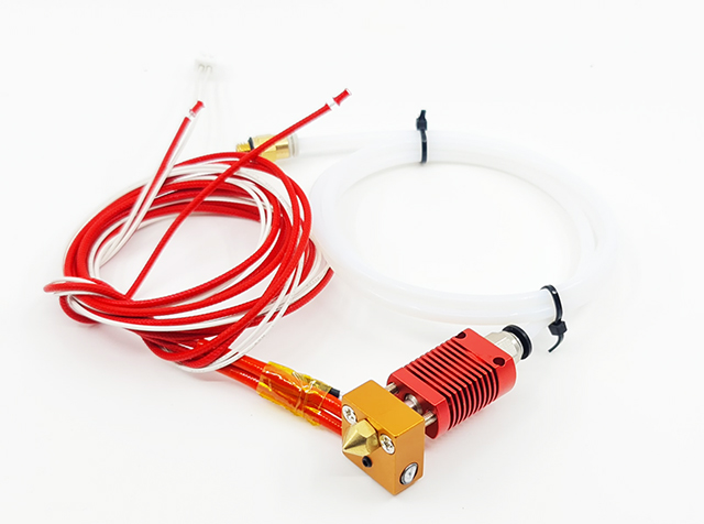 24V 40W kompatibilní Hotend CR10 Bowden 1,75mm 0,4mm s tělískem a termistorem bowden