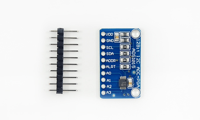 AD převodník ADS1015  12-bitový modul I2C