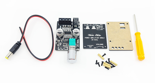 Digitální audio zesilovač Bluetooth 5.0  2x50W modul
