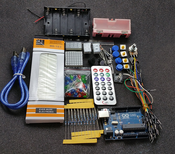 Vývojová sada střední, kit  - Arduino kompatibilní