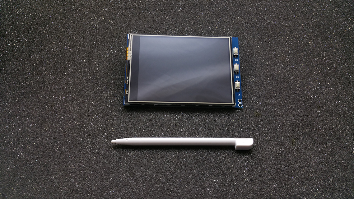 3,2" LCD dotykový displej pro raspberry pi
