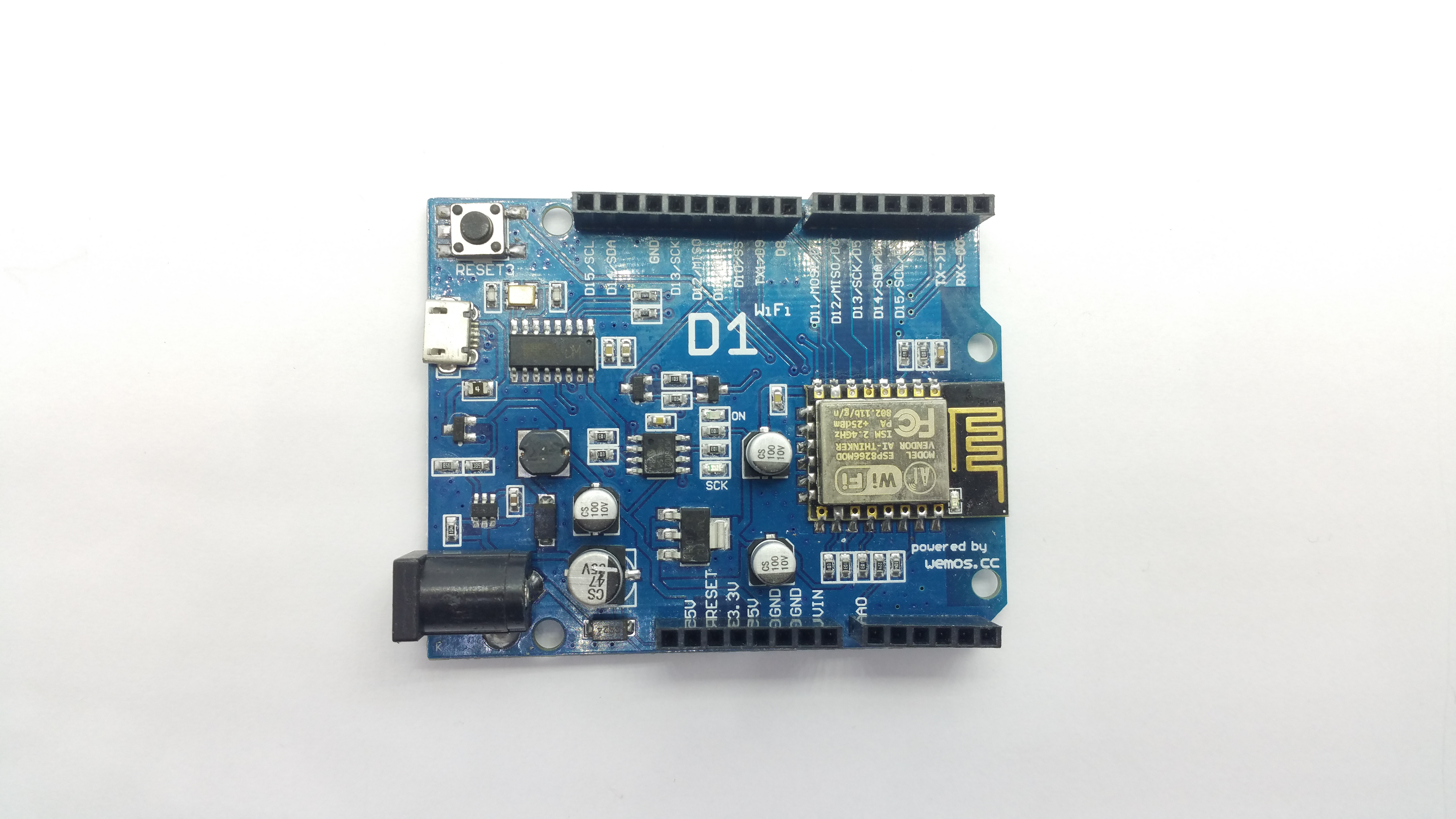 WiFi vývojová deska WeMos D1  ESP8266 2,4GHz SoC IoT