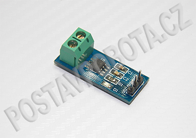 Ampérmetr ACS712 modul 5A proudový senzor