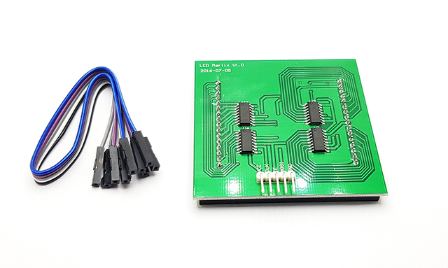 Barevná LED matice 8x8 RGB  SPI