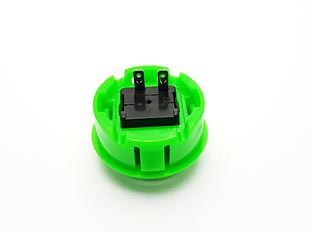 Tlačítko arkádové zelené 30mm