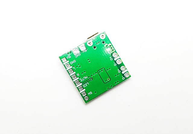 Mini digitální audio zesilovač 2x3W PAM8403