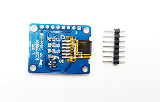 IPS LCD displej barevný SPI  160x80 0.96"