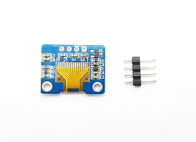 Mini OLED displej IIC bílý grafický 72x40 0.42"