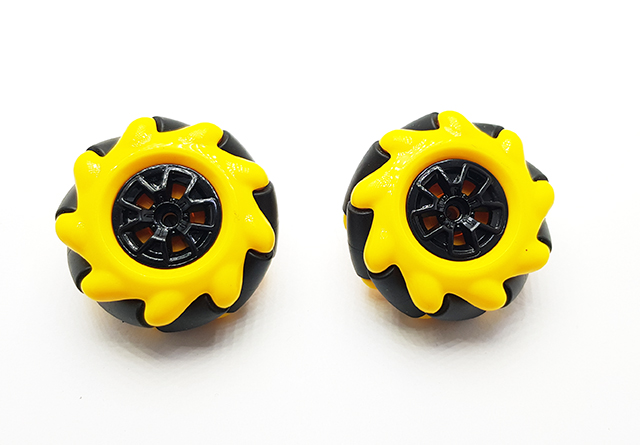 2x Kolo všesměrové 48mm L+P omniwheel