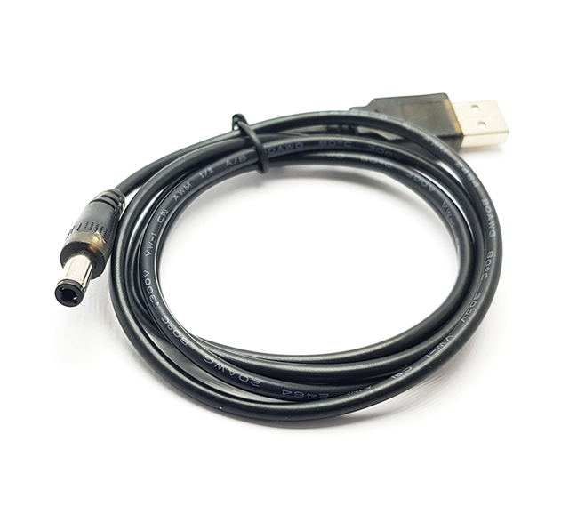 USB QC trigger 12V   5,5x2,5mm 1m
