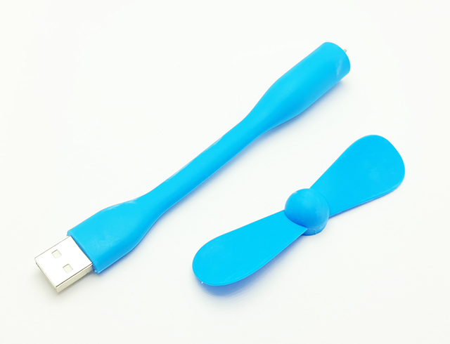 Flexibilní USB ventilátor i pro powerbank