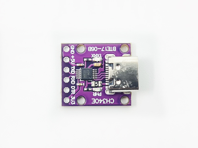USB TTL převodník CH340E  USB-C