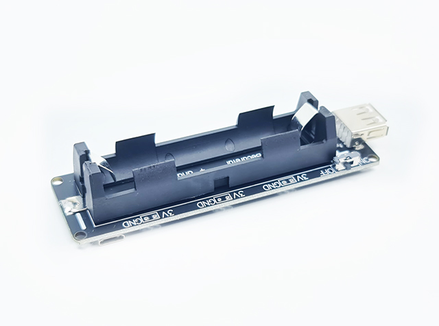 5V UPS modul na li-ion článek s držákem 18650