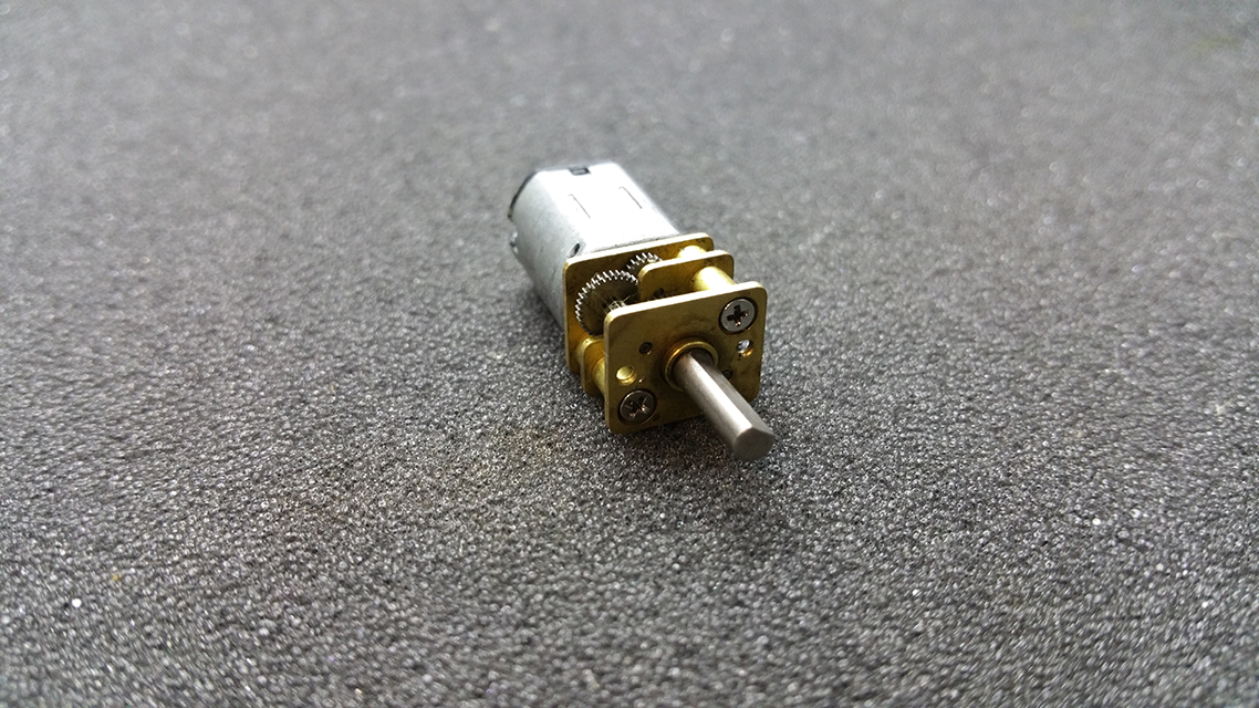 Motor s kovovou převodovkou 12V
