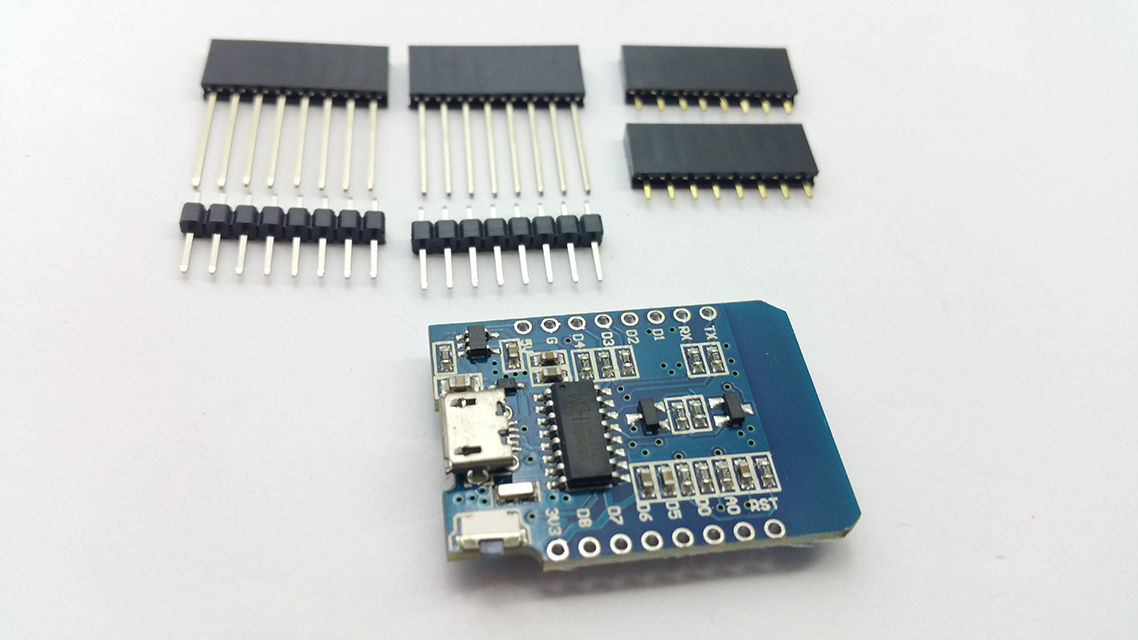 WiFi vývojová deska WeMos D1 Mini  ESP8266 2,4GHz SoC IoT