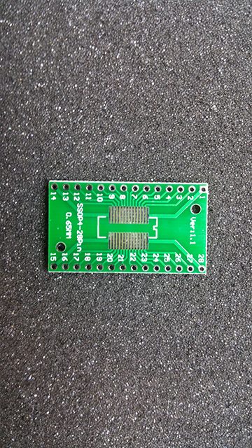 SMD DIP adaptér SO28 SOIC28 TSSOP28