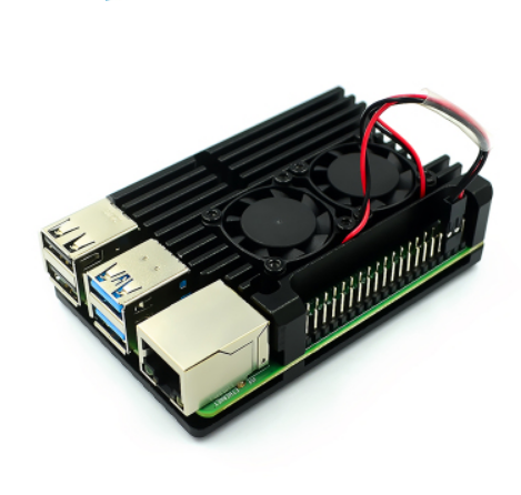 Aktivní chladič pro raspberry Pi 4