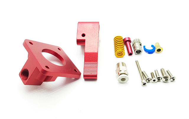 Stavebnice pro Bowdenový extruder s dvojitým kolečkem 1,75mm