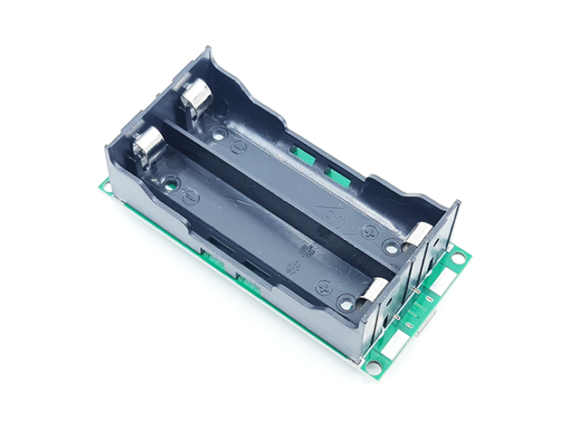 12V UPS modul na li-ion články s držákem 2x 18650
