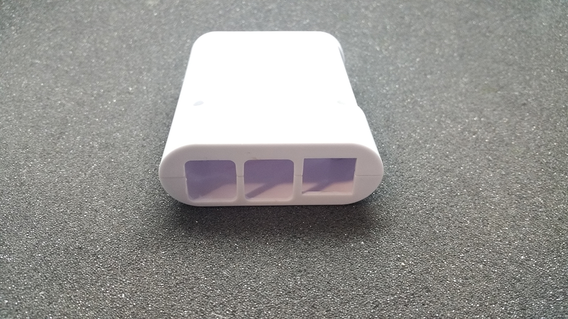 Bílá krabička box pro Raspberry PI 2
