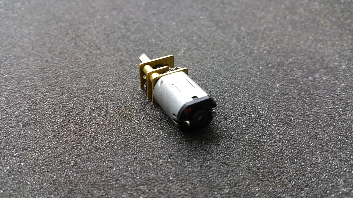 Motor s kovovou převodovkou 12V
