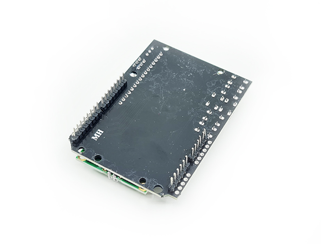 16x2 LCD shield s 6 tlačítky, modrý displej