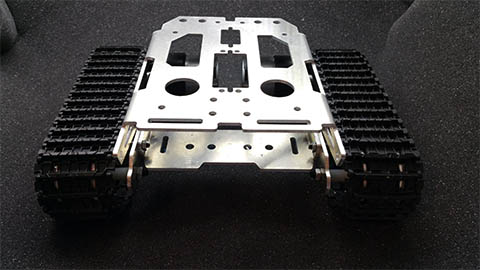 Pásový podvozek 2x DC motor
