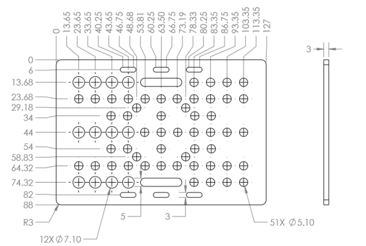 Vozík na hliníkový profil 80x20 V-Slot 